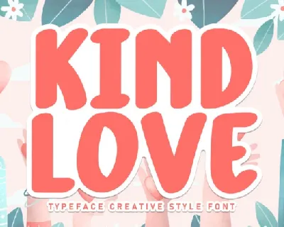 Kind Love Brush font