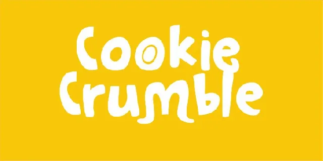 Cookie Crumble font