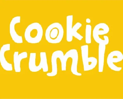 Cookie Crumble font