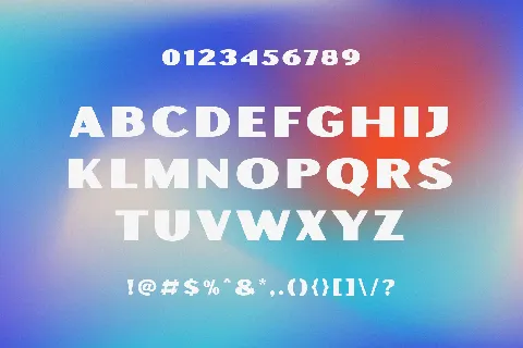 Morebig Sans font