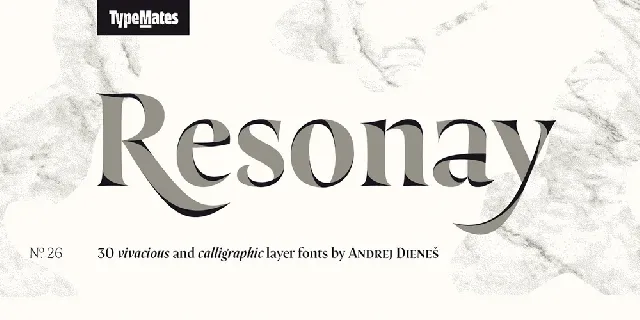 Resonay font