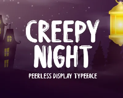 Creepy Night font