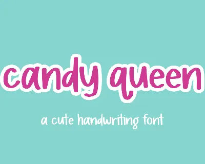 Candy Queen Demo Beck McCormick font