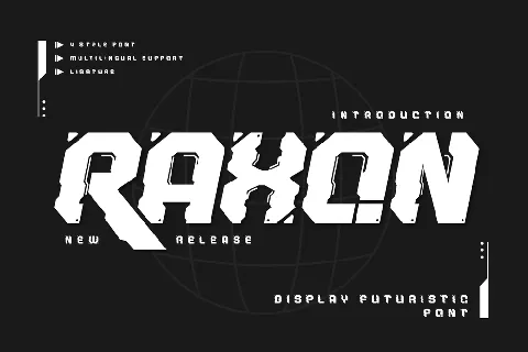 RAXON font