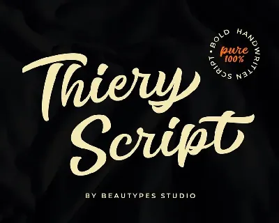 Thiery font