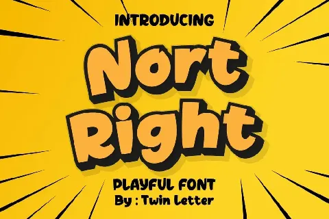 Nort Right font