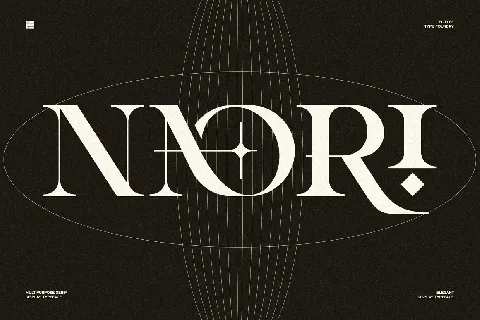 Naori font