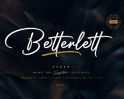 Betterlett font