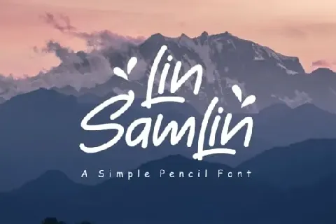 LinSamLin font