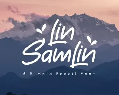 LinSamLin font