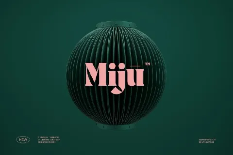 Miju font