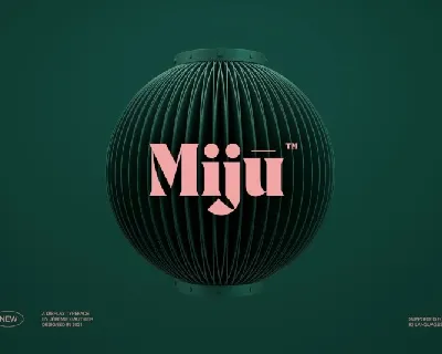 Miju font