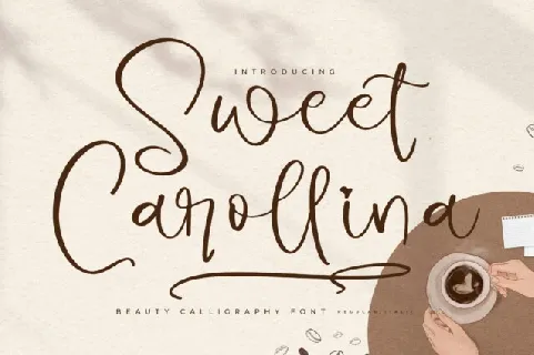 Sweet Carollina font