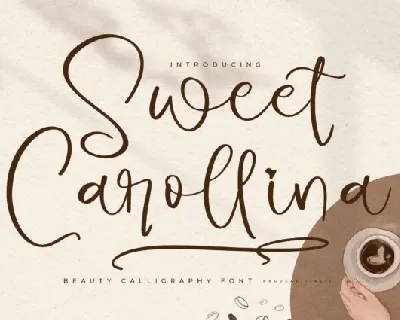 Sweet Carollina font