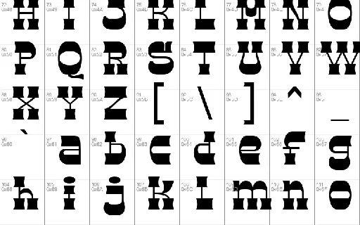 Browney font