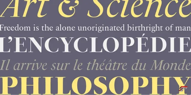 PS Fournier Family font