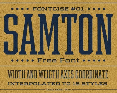 Samton Family font