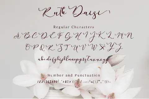 Ruth Daisi font