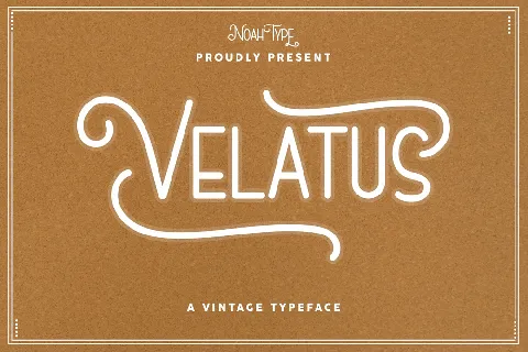 Velatus Demo font