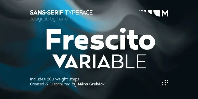 Frescito Variable font