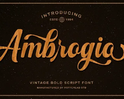 Ambrogio font