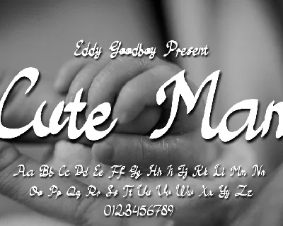 Cute Man font