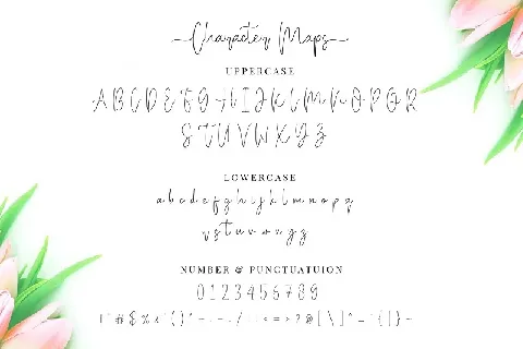 Miya Wayne Lovely Script font