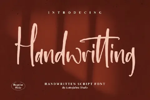 Handwritting font