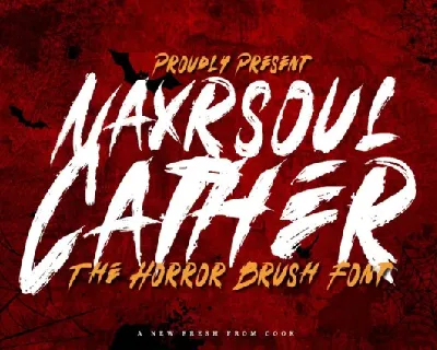 Naxrsoul Cather font