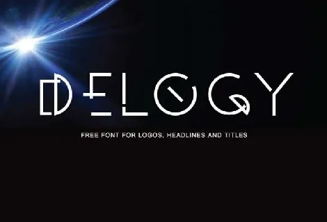 Delogy Typeface Free font