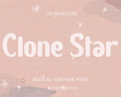 Clone Star Demo font