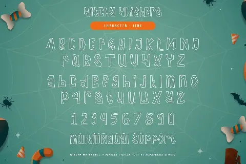 Witchy Whiskers font