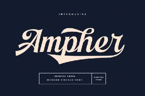 Ampher font