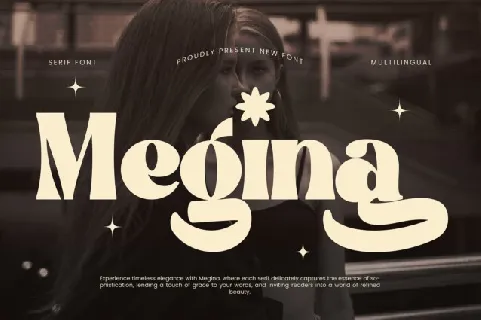 Megina font