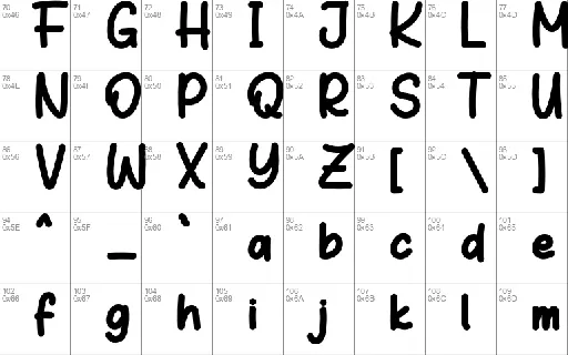 Child Hood font