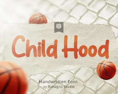Child Hood font