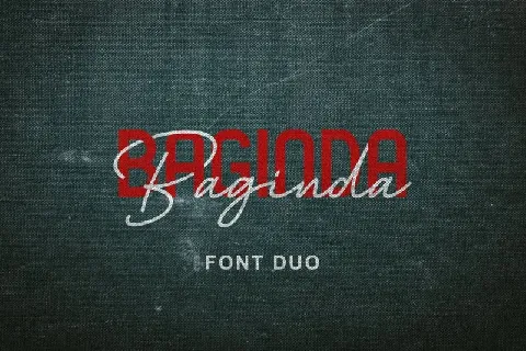 Baginda Duo font