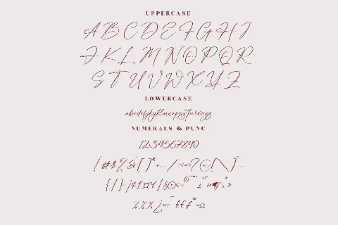 Antariskalia Signature font
