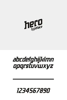 Hero font