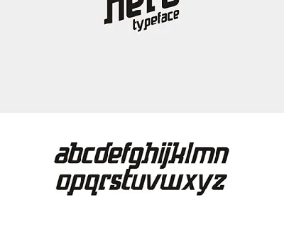 Hero font