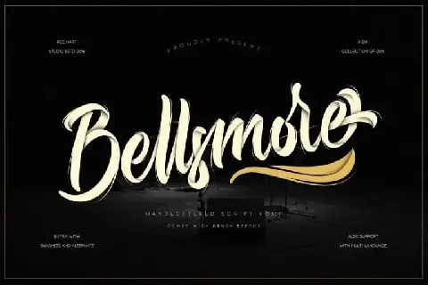 Bellsmore font