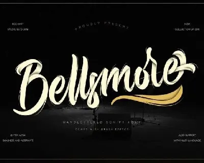 Bellsmore font