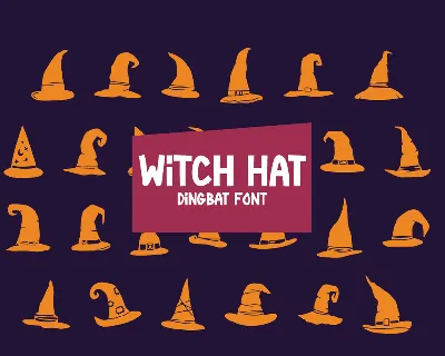 Witch Hat font