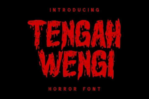 Tengah Wengi font