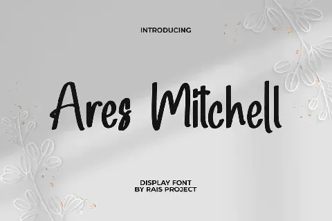 Ares Mitchell font