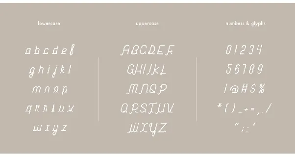 Habitual Typeface Free font