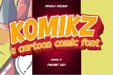 Komikz font