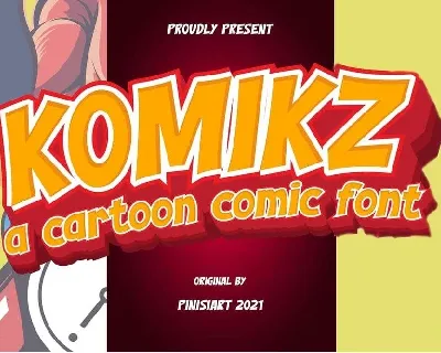 Komikz font