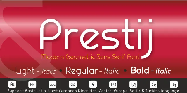 Prestij Demo font