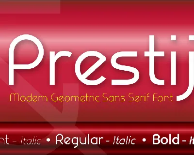 Prestij Demo font